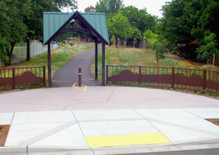 entrance